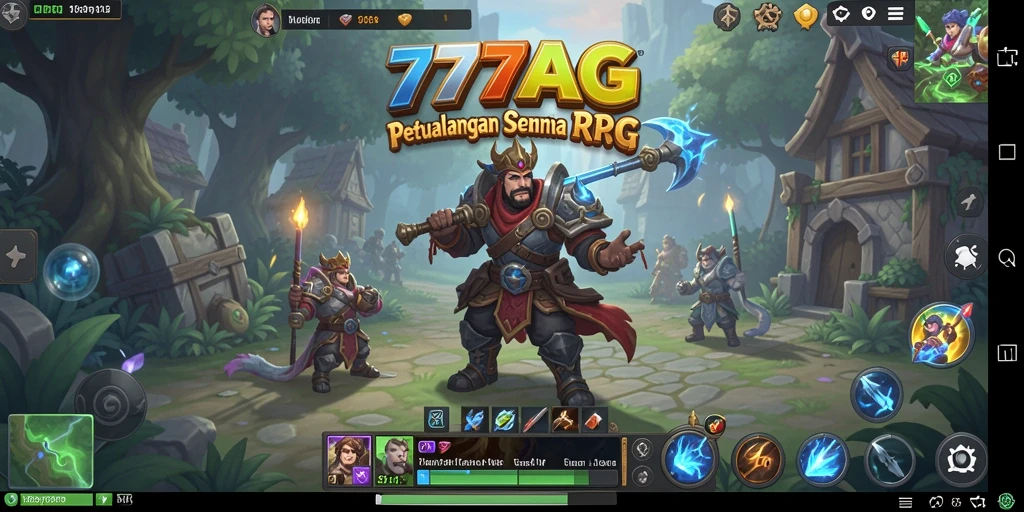 Screenshot gameplay 777AG menampilkan pertarungan seru dan grafis yang menawan.