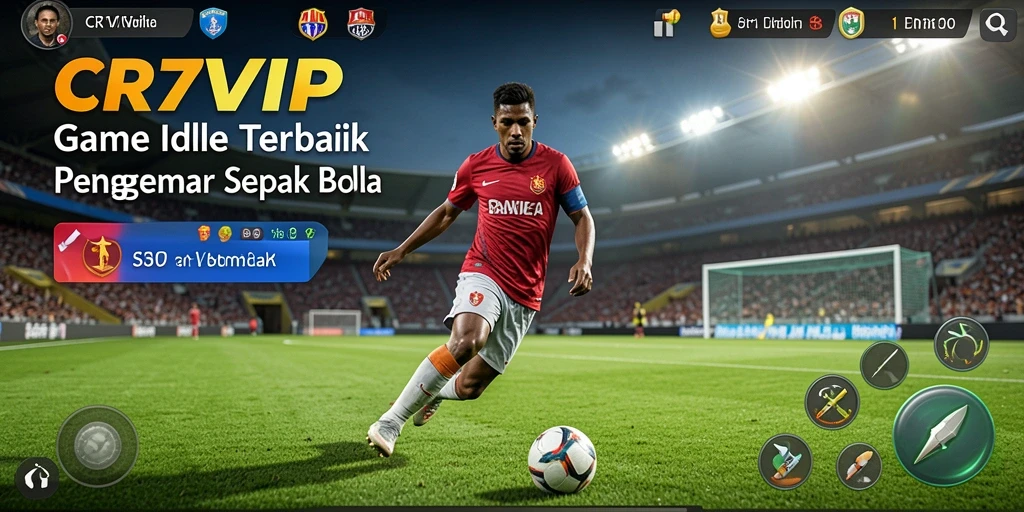 Tampilan gameplay CR7VIP yang seru dan interaktif.