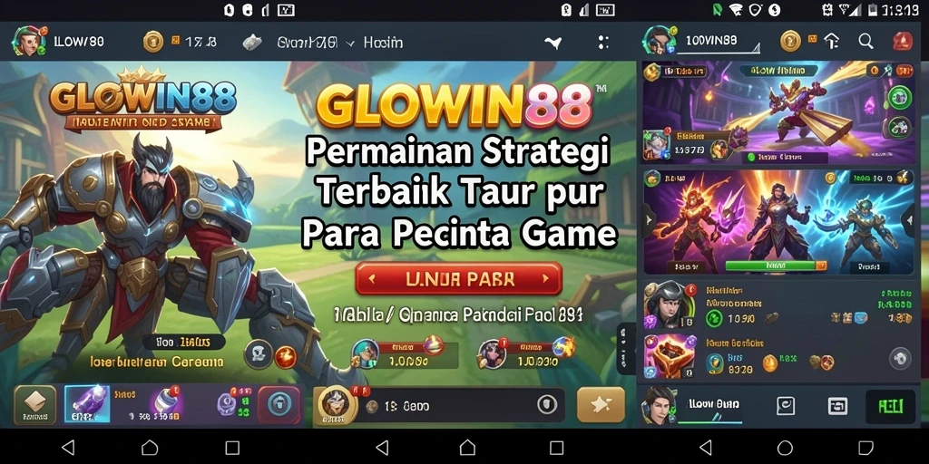Tampilan Gameplay Strategi yang Menarik di GLOWIN88