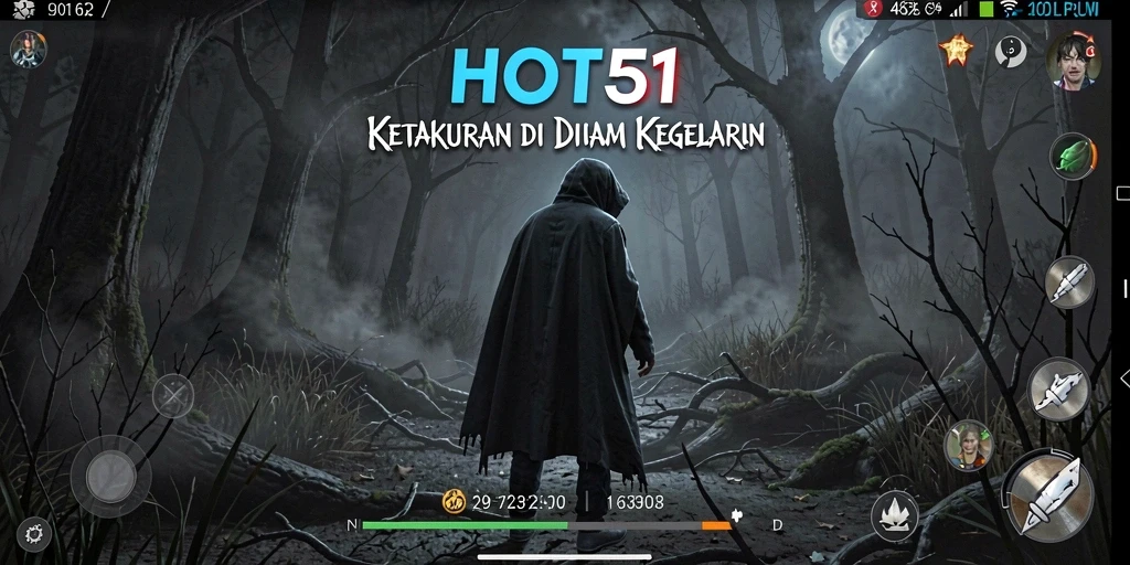 Tangkapan layar HOT51 menampilkan gameplay yang mencekam dan menakutkan.