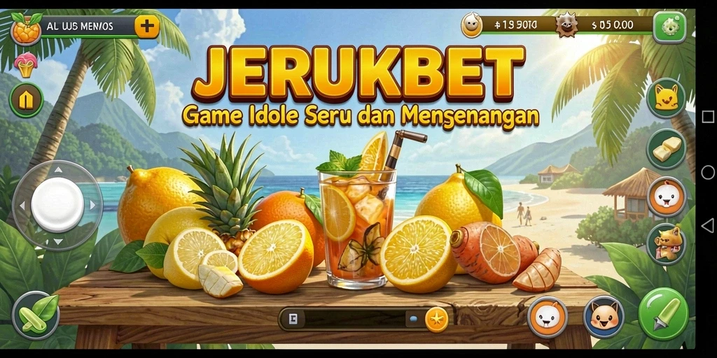 Menampilkan gameplay JERUKBET yang mengasyikkan dan penuh keseruan.