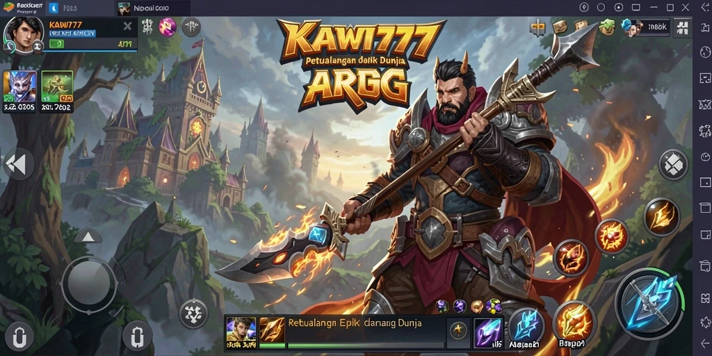 Tampilan grafis menakjubkan dalam gameplay KAWI777.