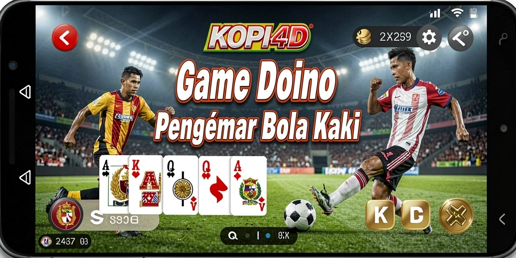 Tampilan antarmuka gameplay Domino yang menarik di KOPI4D.