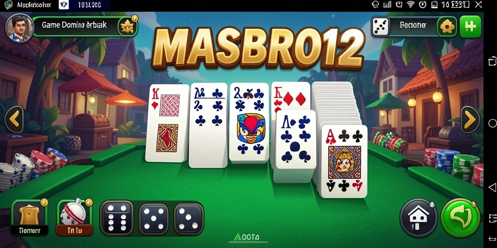 Tampilan gameplay seru dan interaktif dari MASBRO12 yang menarik.