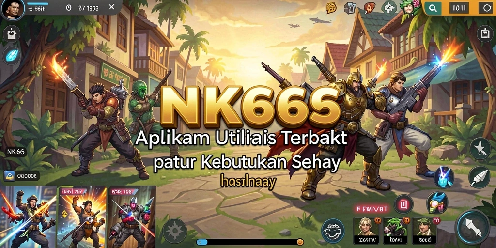 Tampilan antarmuka NK666 yang intuitif dan mudah digunakan.