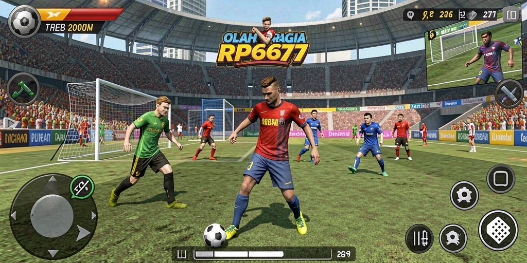 Menampilkan gameplay seru di berbagai cabang olahraga.