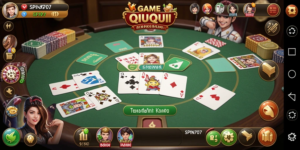 Tampilan gameplay seru dan menarik dari SPIN707.