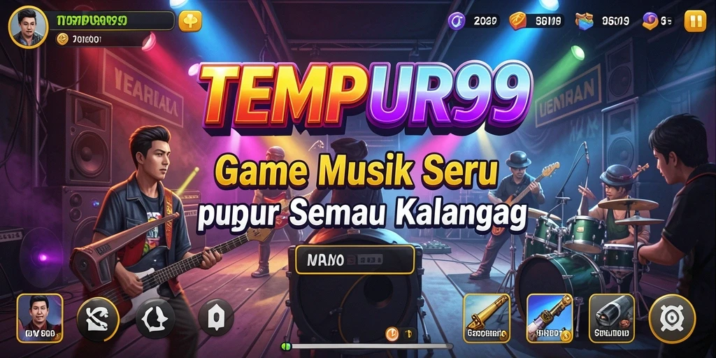 Tampilan gameplay <strong>TEMPUR99</strong> yang memukau dan interaktif.