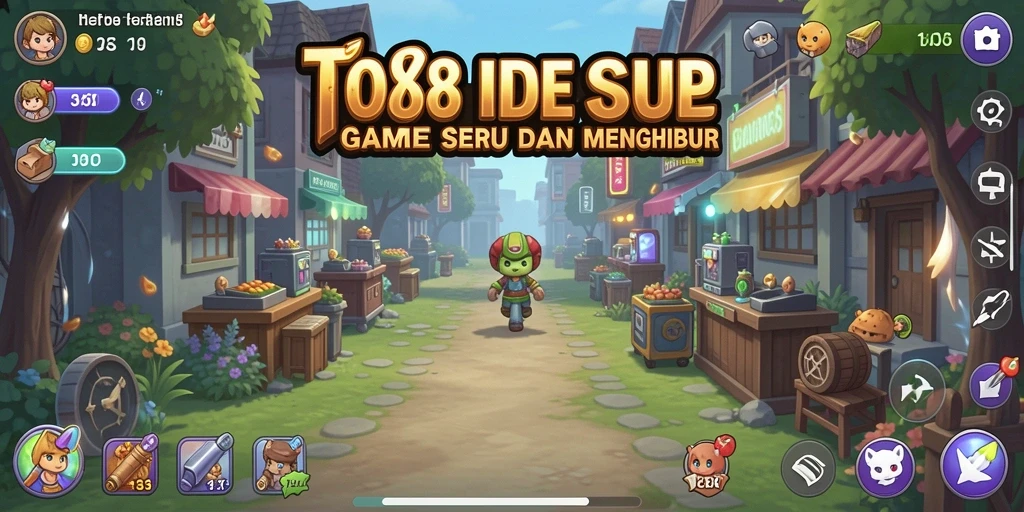 Tampilan gameplay TO88 yang mengasyikkan dan penuh warna.
