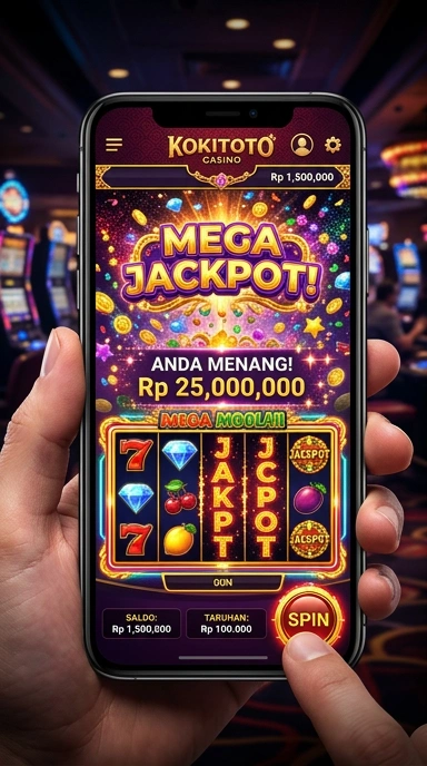 Proses pengunduhan aplikasi di kokitoto yang mudah.